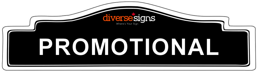 Promotional signs